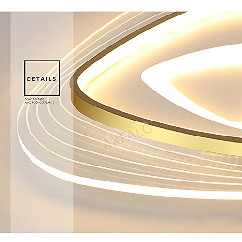 Plafonnier LED acrylique blanc : la solution d'éclairage géométrique anti-zones d'ombre - 6