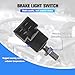 HZEL Car Brake Light Switch Stop Lamp, OEM#93810-3K000 SLS342 JA4371 Vehicle Brake Light Switch Connector, Auto Replacement Accessories, Compatible with Accent Azera Elantra