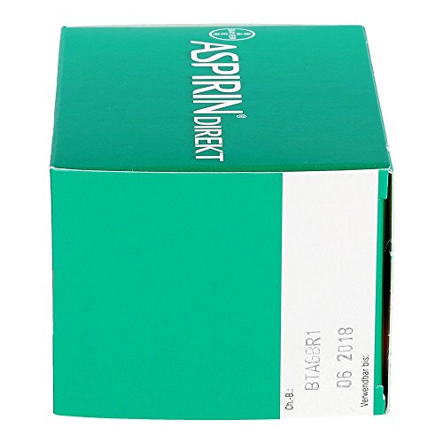 Kopfschmerztabletten von Bayer – ASPIRIN Direkt Kautabletten 20 Stück