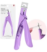MelodySusie Acrylic Nail Clippers, Professional Nail Clippers Cutters for Acrylic Nails Fake Nail...