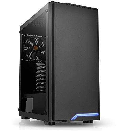 Thermaltake H100 TG ATX Mid Tower Chassis (CA1L400M1WN02)