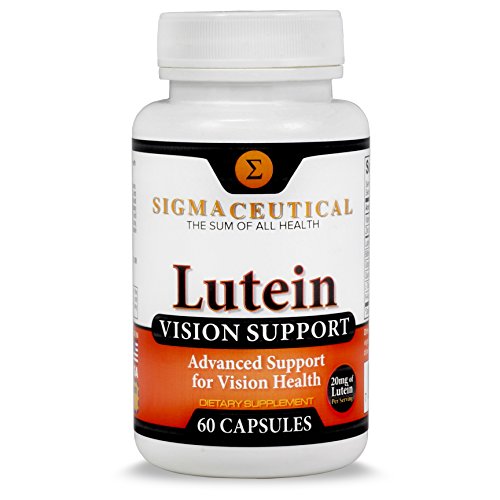 Lutein Vision Supplement - Red Eye Supplement - Bilberry & Grape Seed Extract Lutein 20mg, Vitamin A, Lutein Supplement - Best Eye Care eBook - 60 Capsules Lutein Vision Supplement - Red Eye Supplement - Bilberry & Grape Seed Extract Lutein 20mg, Vitamin A, Lutein Supplement - Best Eye Care eBook - 60 Capsules