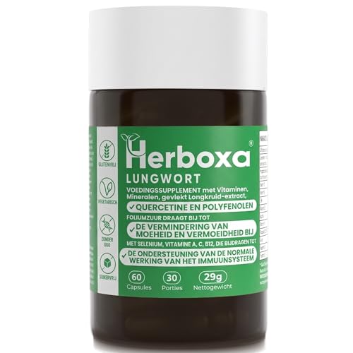 Herboxa - Herboxa longkruid met 550mg gevlekt longkruid