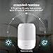 Homedics Ultrasonic Cool Mist Humidifier, Top-Fill 3L Water Tank, Covers 395 sq. ft, 35-Hour Runtime, 3 Mist Settings, Clean Tank Tech, Auto-Off, Night Light, Quiet