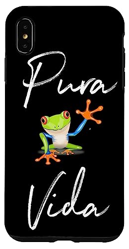 Costa Rica Pura Vida Ecological Green Case for iPhone XS Max