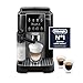 De'Longhi Magnifica Start ECAM220.60.B, Fully Automatic Bean to Cup Coffee Machine with 4 One-Touch Recipes, Soft-Touch Control Panel, Auto Milk, 1450W, Black