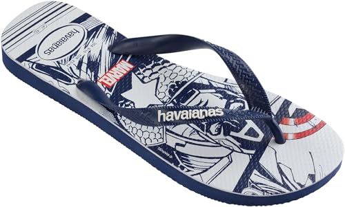 Havaianas Unisex Top Marvel Flip flops, Navy / Navy / Weiß 39/40 EU