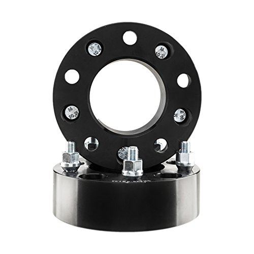 TRIL GEAR 2pcs Wheel Spacers 2" Thickness 5x5.31 5 Lugs Hub Centric Wheel Spacers Adapters 12x1.5 Studs Replacement for Corvette Firebird Blazer