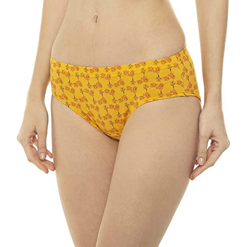 Image of VIP Feelings Passion Women's Inner Elastic Cotton Hipster Panty Printed- Assorted Colours