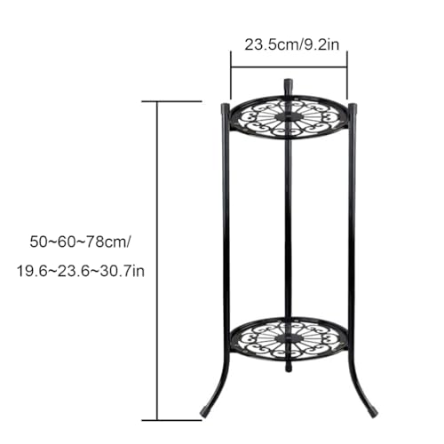 Support à plantes multiples rond et surélevé pour optimiser le jardin d'angle - 5
