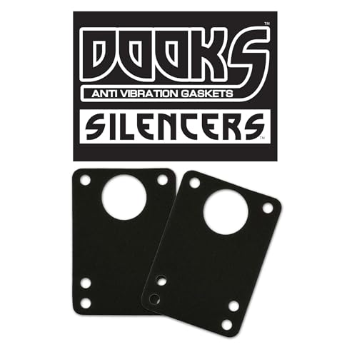 Dooks Silencer Black Anti Vibration Gasket - Set of Two (2)