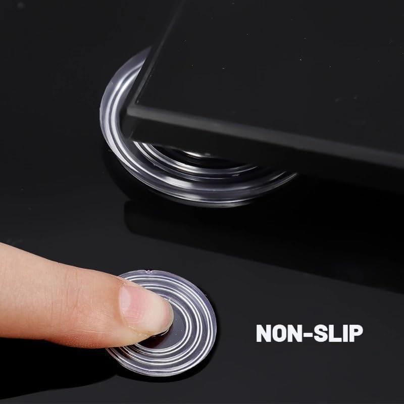 30pcs Transparent Anti-Slip Rubber Pads Chair Legs Pads Floor Protector Non-Slip Mat Furniture Mute Stickers Tea Table Glass Gaskets