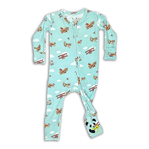 Image of Bellabu Bear Convertible Footies for Baby Boys & Baby Girls, Family Matching Pajamas, Rayon from Bamboo