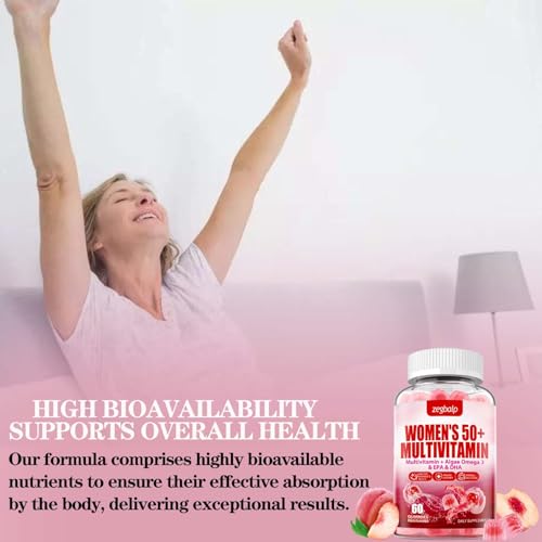 Zegbalp Sugar-Free Womens Multivitamin 50 Plus Gummies With Calcium thumb #5