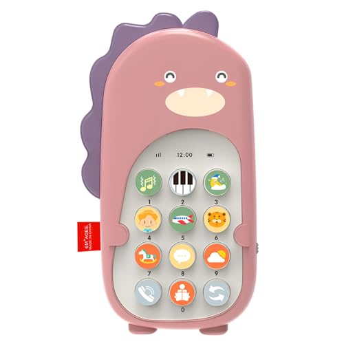赤ちゃん スマホ おもちゃ 0歳1歳2歳3歳 知育玩具 男の子 女の子 スマートフォン 携帯電話 恐竜 多機能 ライト 音楽付 英語学習 多機能 リモコン おもちゃ 出産祝い 人気 誕生日プレゼント