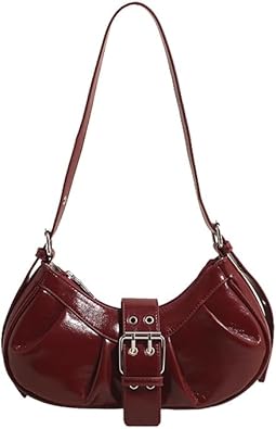 00s archive half moon shoulder bag Y2K 茶 00s archive half moon shoulder bag Y2K 茶 Y2K Shoulder Bag