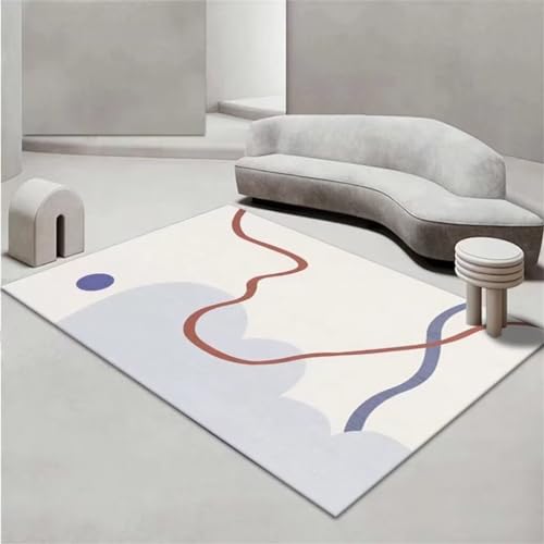 Tapis lavable en machine pour éliminer les taches facilement bleu
