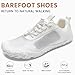 CJROSM Hiking Cloud-Like Barefoot Shoes Women Men Footwear,Minimalist Trail Running Shoe for women,Wide Toe Box Zero Drop Slight Arch-Support Breathable Walking Shoes,Non-Slip Flexible Gym Workout Shoes
