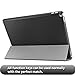 Infiland iPad Pro 12.9 Case - Ultra Slim Lightweight Smart Shell Stand Cover Case for New iPad Pro 12.9-Inch 2017 Release/iPad Pro 12.9-Inch 2015 Release (with Auto Sleep/Wake Feature), Black