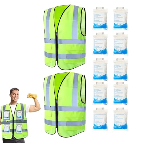 Gilet de sécurité 10 poches pour entrepôt logistique électricien