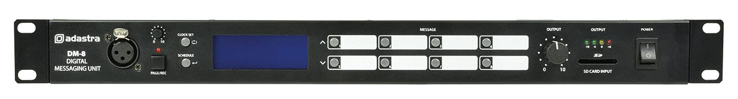 Adastra 953.053UK DM-8 digital messaging unit with audio playback