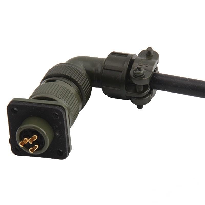 Conector militar estándar de aviación 3 pins miniatura 1