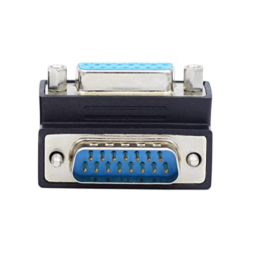 Adaptador conector D-SUB RS232 15 pines ángulo 90° miniatura 1