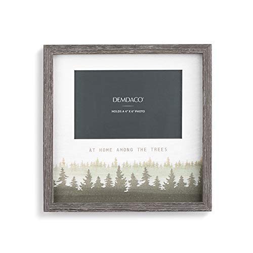 Demdaco At Home Among The Trees Pine Green 9.5 X 9.5 Wood Tabletop Picture Frame #TOP17