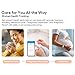 SENECESLI Smart Health Wristband, Wearable Activity & Fitness Tracker with Magnetic Charging Base for Multi Sport Mode (Black)