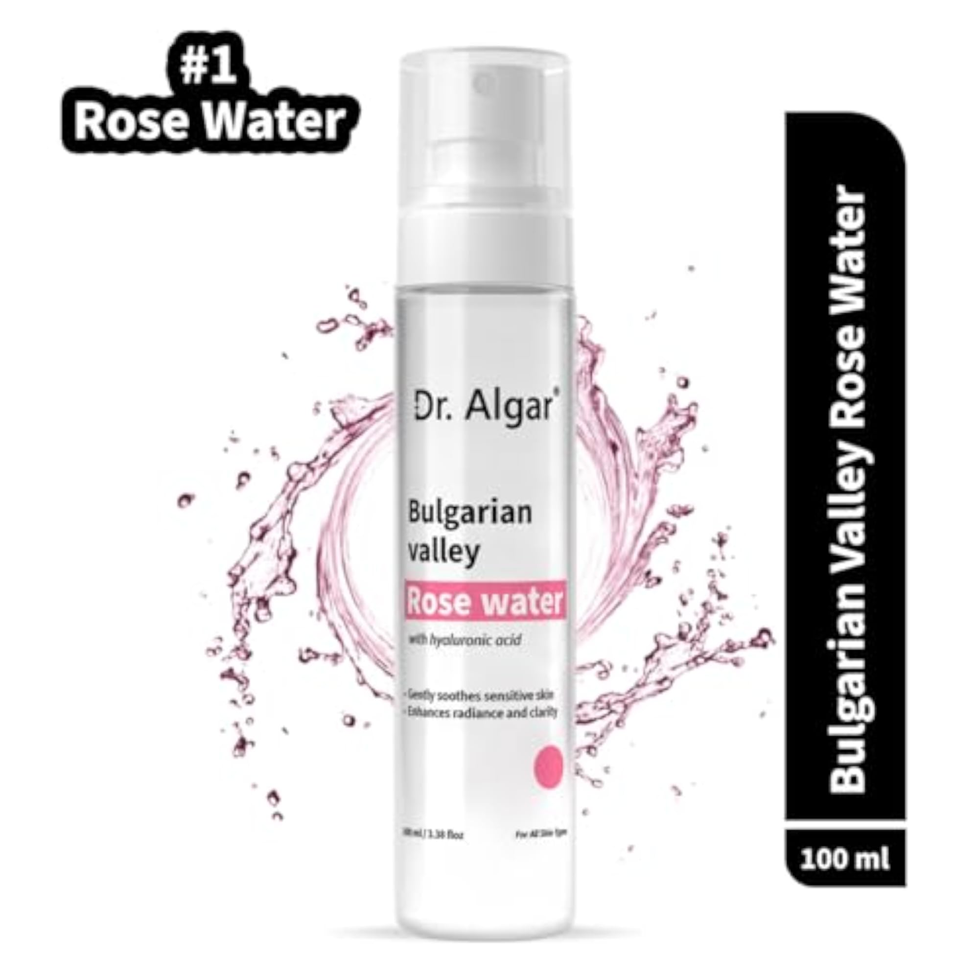 Vitamin C and Rose Water Skin Care Combo, Face Serum and Hydration Set