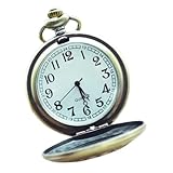 Accessoire de costume de montre de poche - équipé d'un mouvement fiable, cette montre chronomètre avec précision pour une montre de poche précise pour hommes