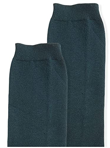Jefferies Socks Little Girls' School Uniform Knee High (Pack of 3), Hunter, Small (BBMP3733)