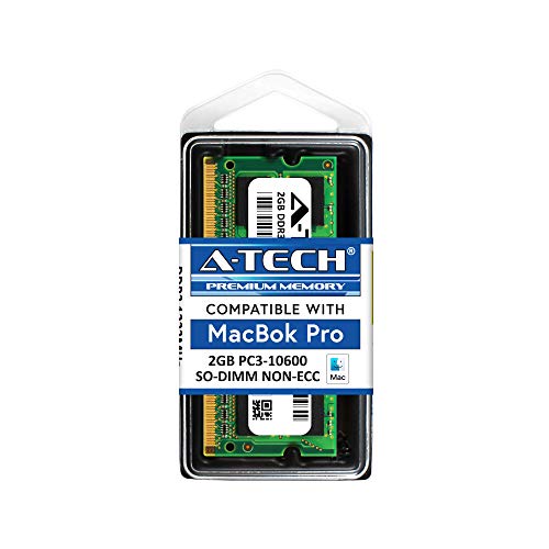 A-Tech for Apple 2GB W[ PC3-10600 1333Mhz MacBook Pro Early 2011 MC700LL/A A1278 MC724LL/A MC721LL/A A1286 MC723LL/A MD035LL/