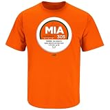 Smack Apparel Miami Football - Highly Addictive T-Shirt for Miami College Fans (SM-5XL) (Orange Short Sleeve, X-Large)