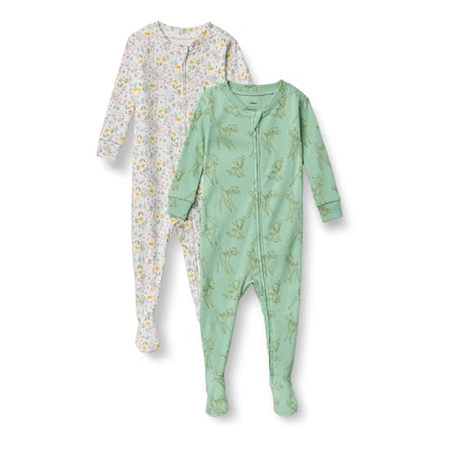 Ya en mundofriki.es: Amazon Essentials Disney - Marvel - Star Wars - Pijama Unisex de algodón con pies para bebés y niños pequeños, Paquete múltiple, Estampado Bambi Nature 2T