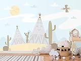 papel pintado infantil estrellas Ideal para la decoración de habitaciones