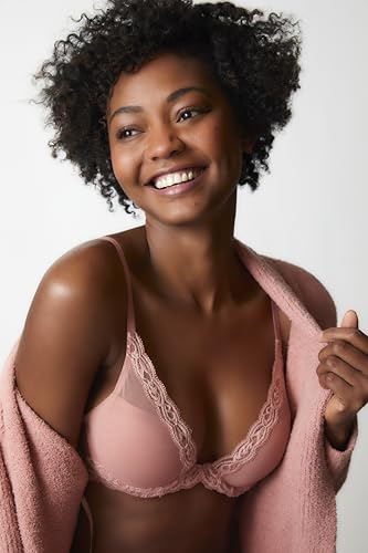 Image of Natori Women Feathers Lace Plunge T-Shirt Bra