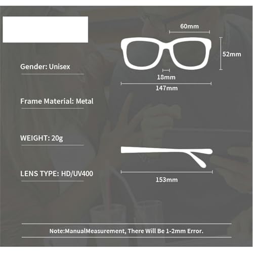 willochra Retro Square Pilot Sunglasses Women Men 70s Vintage Trendy Metal Frame Outdoor Sun Glasses UV Protection3