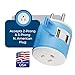 OREI Thailand Travel Plug Adapter with Dual USB - USA Input - Type O (U2U-18), Will Work with Cell Phones, Camera, Laptop, Tablets, iPad, iPhone and More