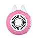 geek cook Wentylator USB, przenośny mały wentylator USB mini ładowalny wentylator student kreatywny przenośny wentylator różowy 13 cm * 11 cm * 10 cm