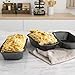 Tiawudi 3 Pack Nonstick Carbon Steel Baking Bread Pan, Large Loaf Pan, 9 1/2