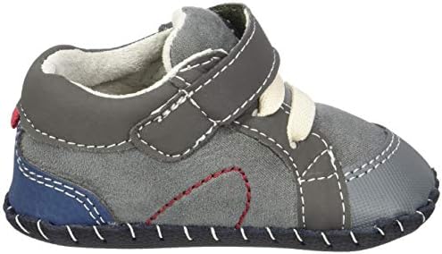 pediped Baby-Boy's Dani Crib Shoe, Grey, 18 Months-24 Months Infant | Image 5