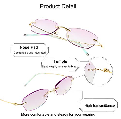 Image of YEIN Blue Light Blocking Glasses, Anti Eyestrain, TV Glasses for Women Men