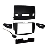 Metra 95-8717 Double DIN Installation Kit for Select 2007-Up Mercedes C-Class (Black)