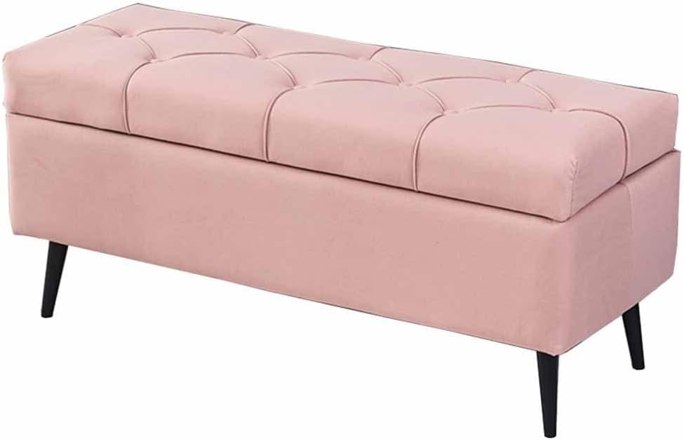 Tabouret de lit pliable en tissu technique pour chambre à coucher