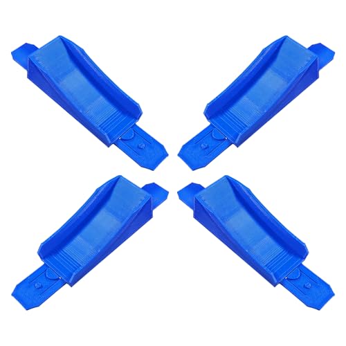 Racetrack Jump Ramp Connector Compatible with Hot Wheels(4 Packs)