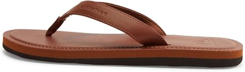 Quiksilver Homme Molokai Nubuck II Chaussures de Plage & Piscine, Marron (Tan-Solid Tkd0), 44 EU - 5