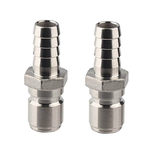 ProMaker 2pcs Brewing Stainless Steel 1/2