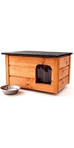 Niche Pour Chat Exterieur Isolée Hiver Avec Base Surélevée