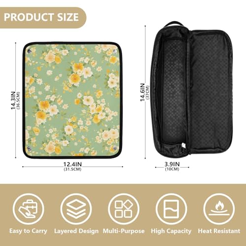 Bolso de viaje Begonia para planchas y herramientas de cabello miniatura 4
